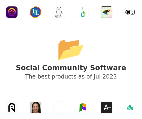 The best Social Community products