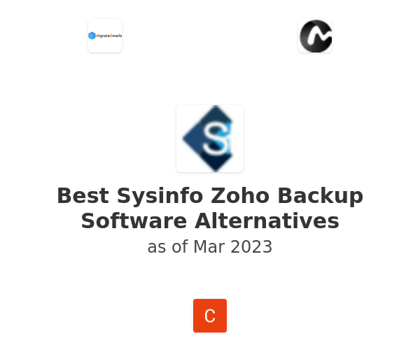 Best Sysinfo Zoho Backup Software Alternatives
