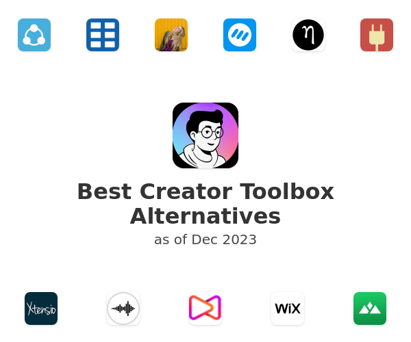 Best Creator Toolbox Alternatives