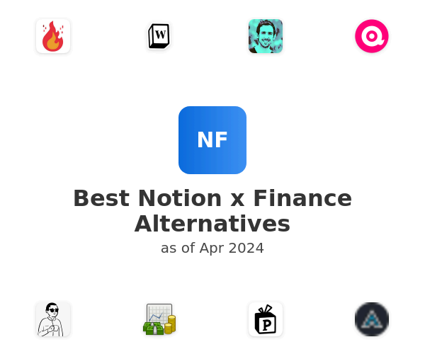 Best Notion x Finance Alternatives