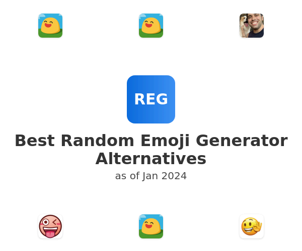Best Random Emoji Generator Alternatives
