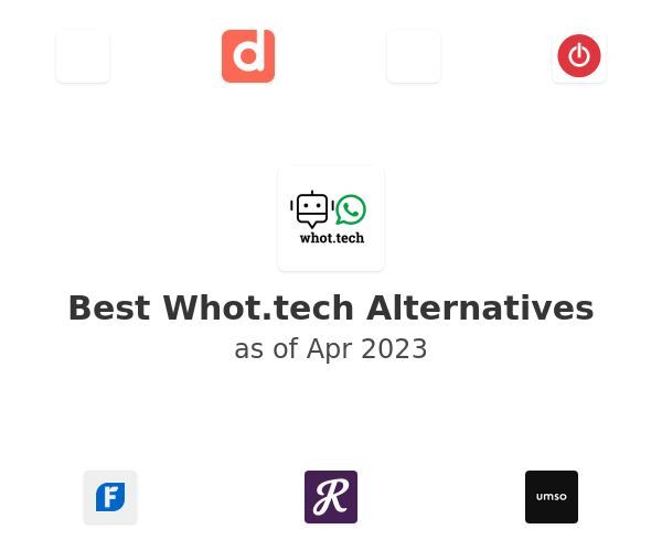Best Whot.tech Alternatives