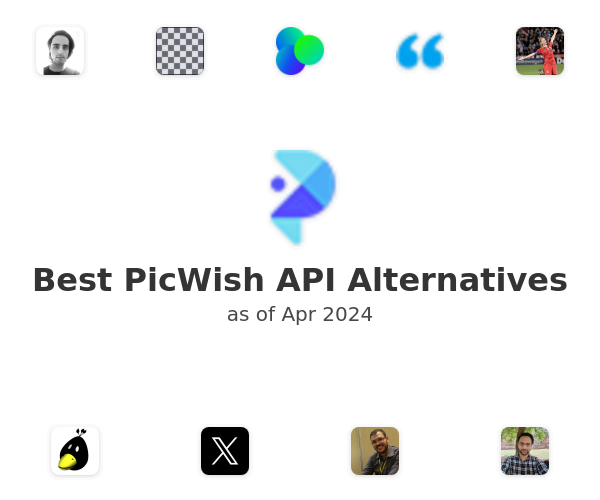Best PicWish API Alternatives