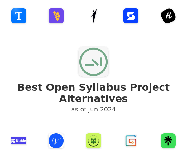 Best Open Syllabus Project Alternatives