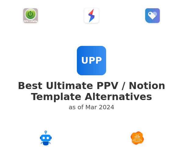 Best Ultimate PPV / Notion Template Alternatives