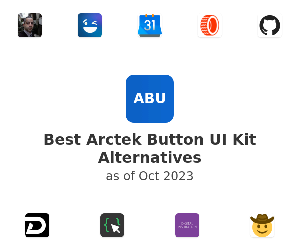 Best Arctek Button UI Kit Alternatives