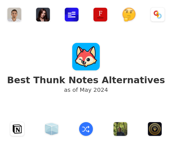 Best Thunk Notes Alternatives