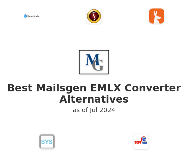 Best Mailsgen EMLX Converter Alternatives