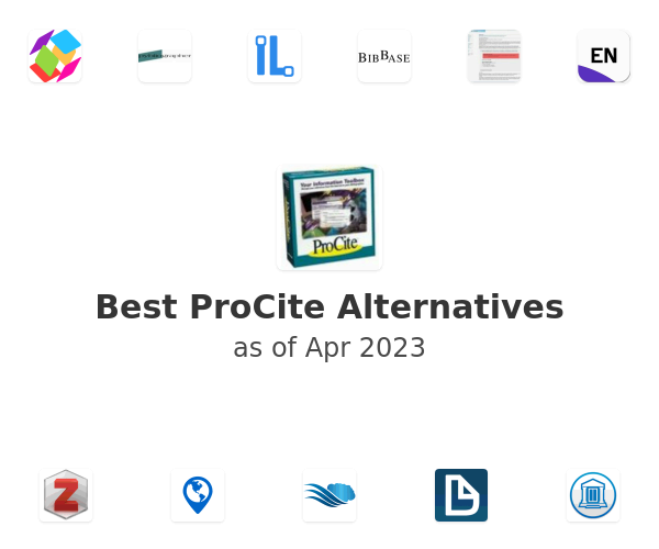 Best ProCite Alternatives