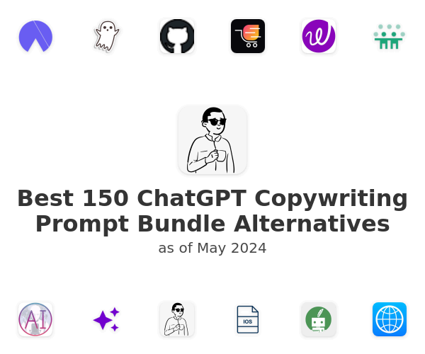 Best 150 ChatGPT Copywriting Prompt Bundle Alternatives