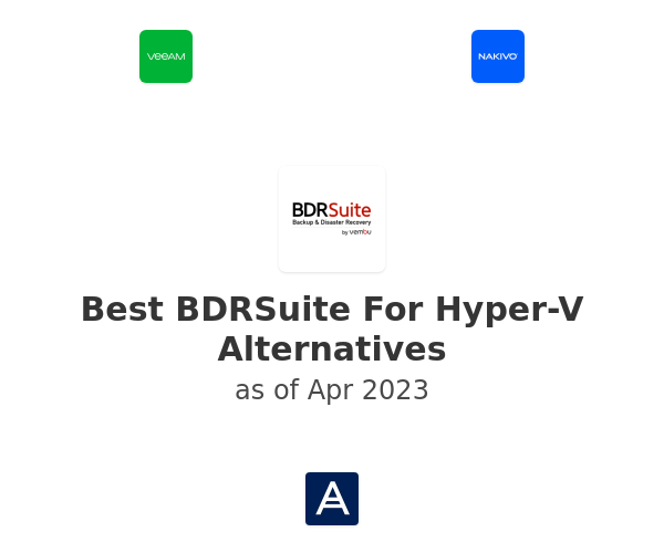 Best BDRSuite For Hyper-V Alternatives