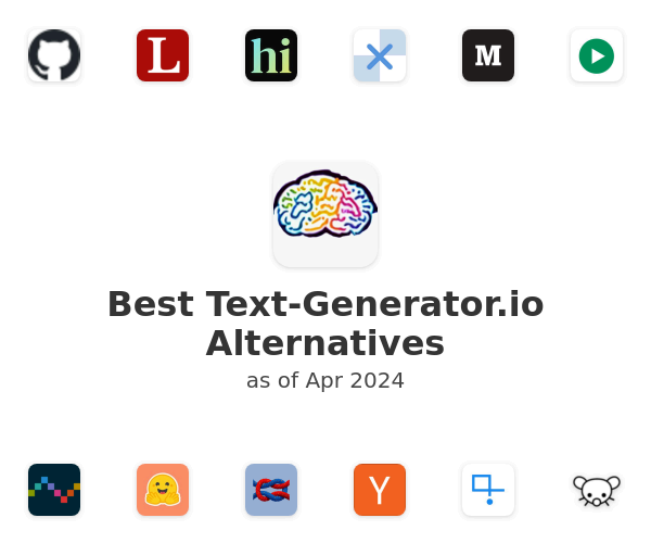 Best Text-Generator.io Alternatives