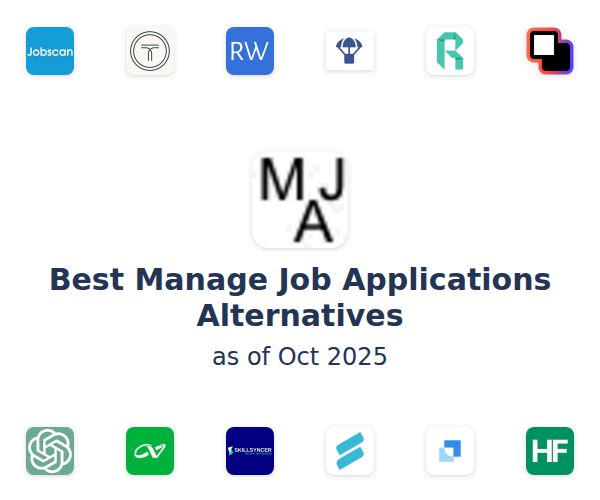 Best Manage Job Applications Alternatives