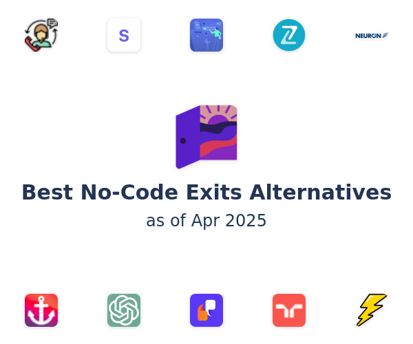 Best No-Code Exits Alternatives