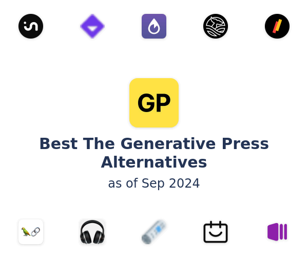 Best The Generative Press Alternatives