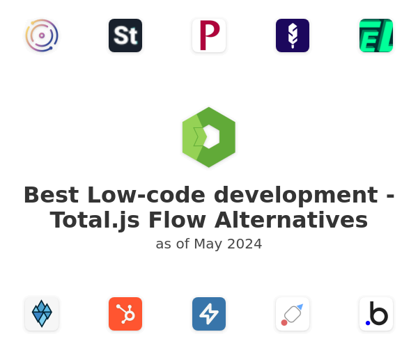 Best Low-code development - Total.js Flow Alternatives