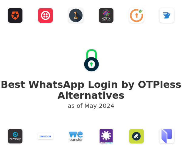 Best WhatsApp Login by OTPless Alternatives