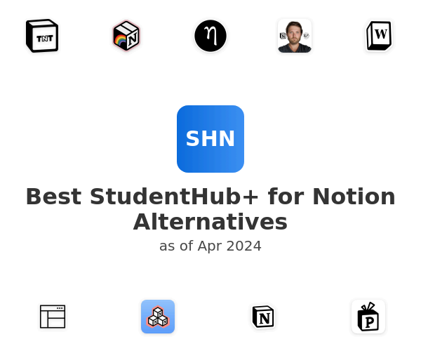 Best StudentHub+ for Notion Alternatives