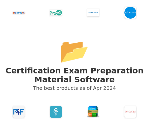 The best Certification Exam Preparation Material products