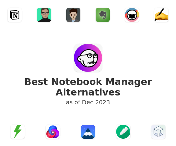 Best Notebook Manager Alternatives