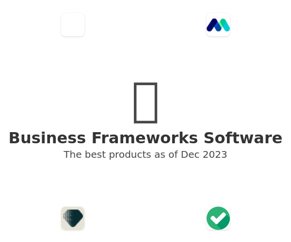 The best Business Frameworks products