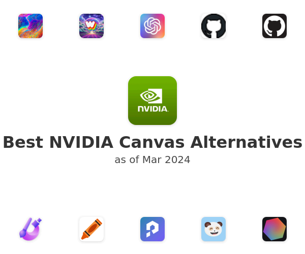 Best NVIDIA Canvas Alternatives