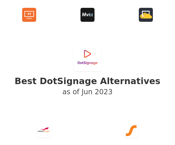 Best DotSignage Alternatives