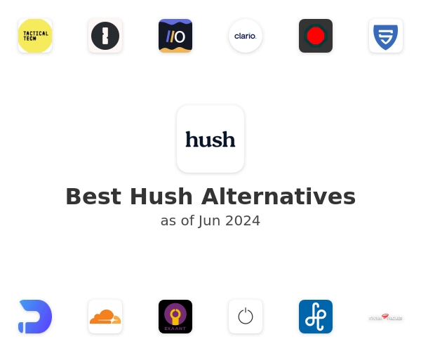 Best Hush Alternatives