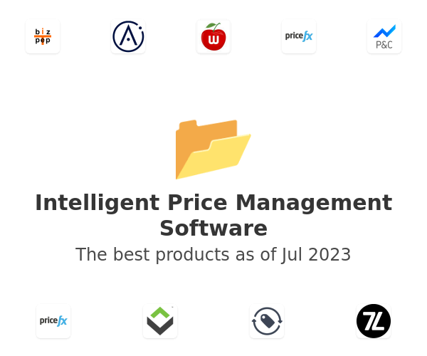 The best Intelligent Price Management products