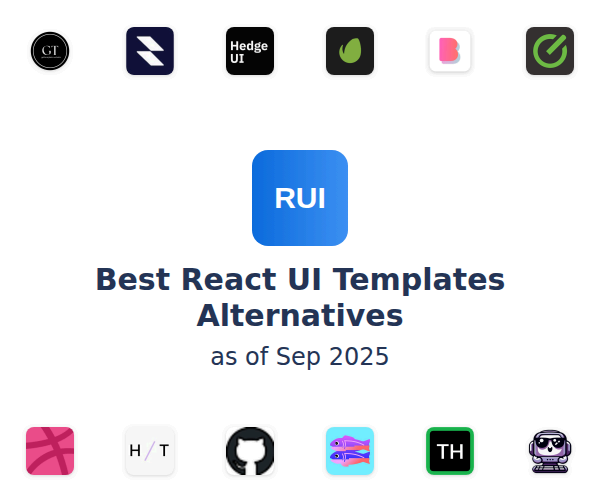 Best React UI Templates Alternatives