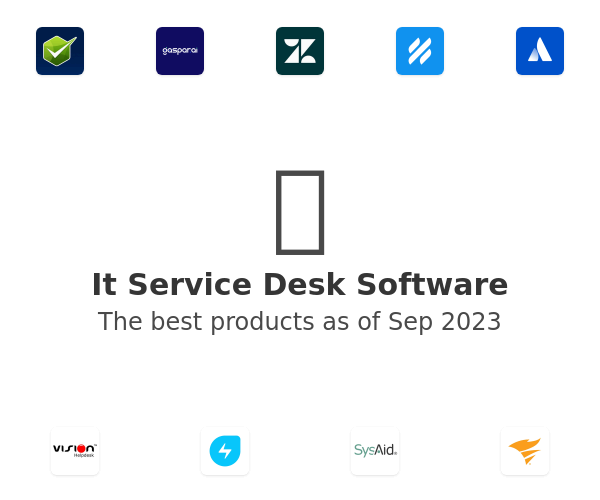 The best It Service Desk products