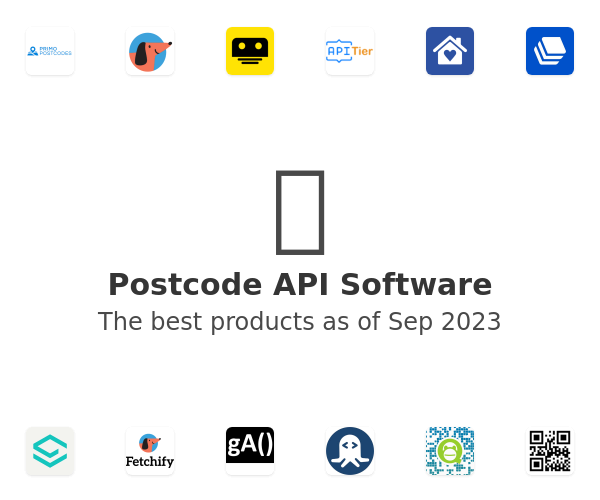 The best Postcode API products