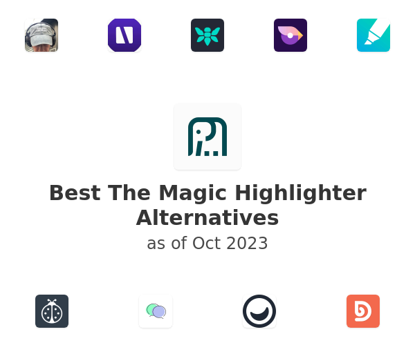 Best The Magic Highlighter Alternatives