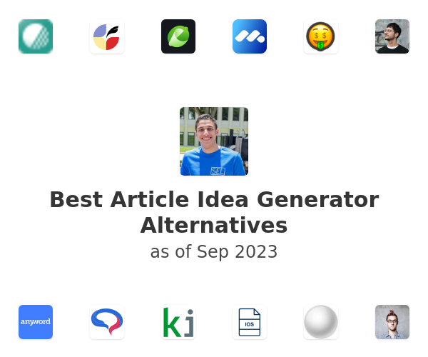 Best Article Idea Generator Alternatives