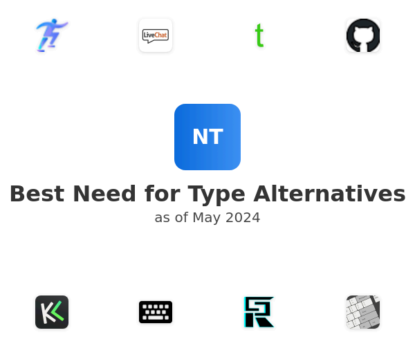 Best Need for Type Alternatives