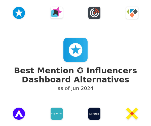 Best Mention ✪ Influencers Dashboard Alternatives