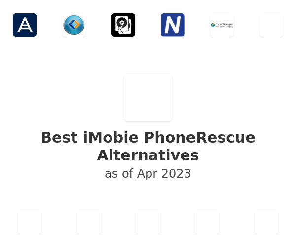 Best iMobie PhoneRescue Alternatives