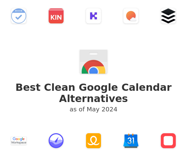 Best Clean Google Calendar Alternatives