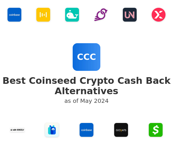 Best Coinseed Crypto Cash Back Alternatives