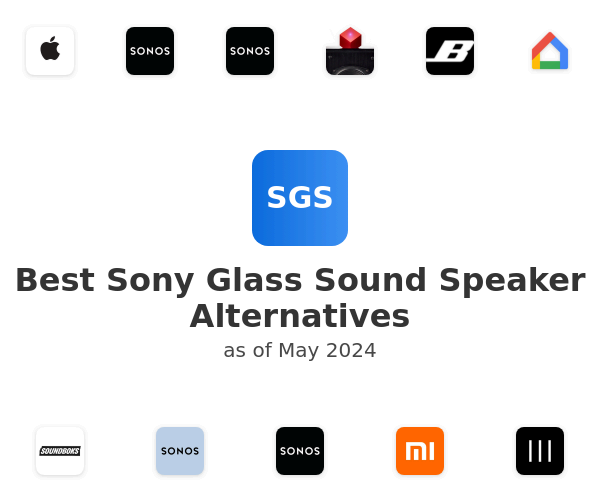 Best Sony Glass Sound Speaker Alternatives