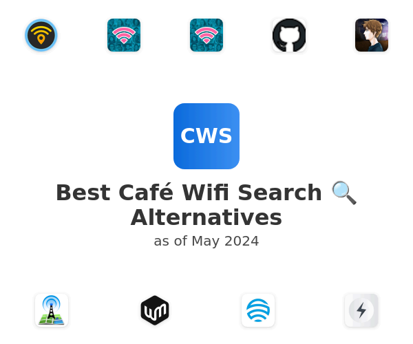 Best Café Wifi Search 🔍 Alternatives