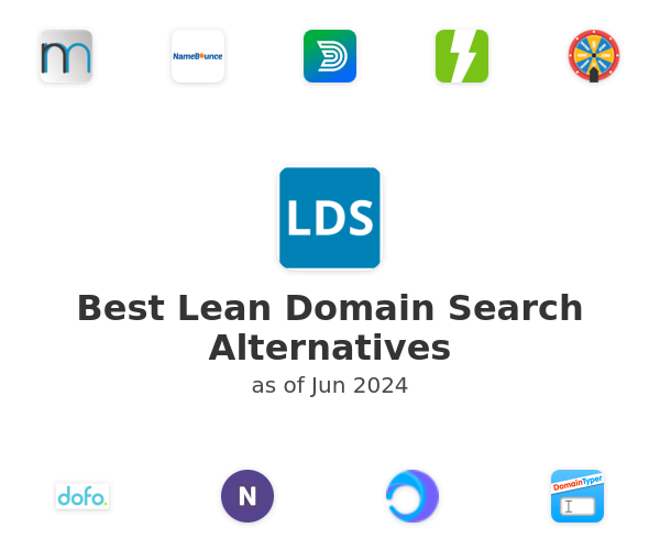 Best Lean Domain Search Alternatives