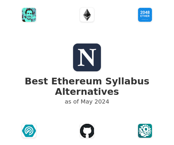 Best Ethereum Syllabus Alternatives