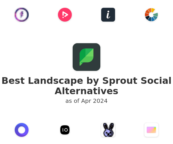 Best Landscape by Sprout Social Alternatives