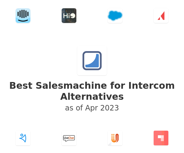 Best Salesmachine for Intercom Alternatives