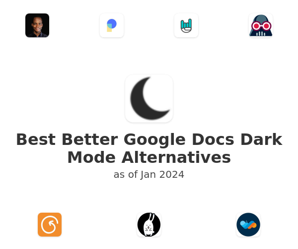 Best Better Google Docs Dark Mode Alternatives
