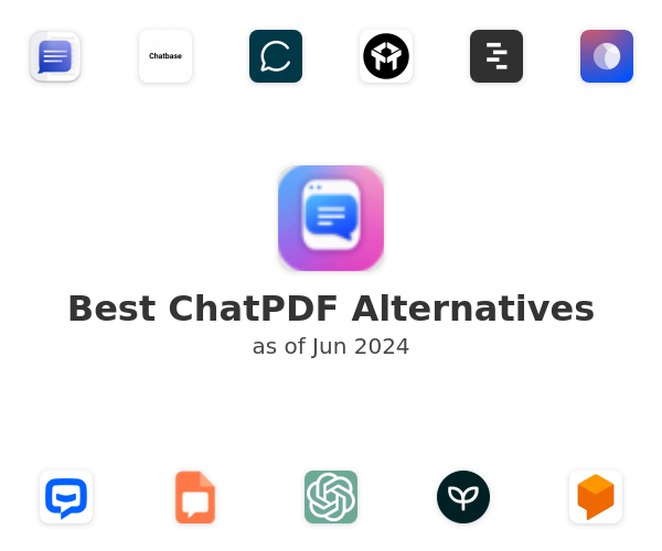 Best ChatPDF Alternatives