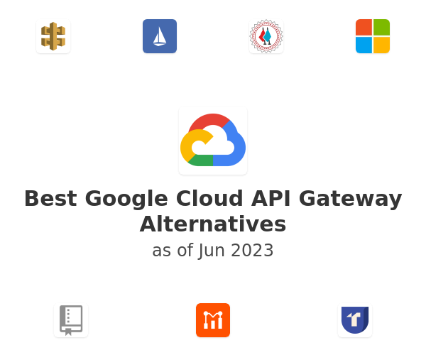 Best Google Cloud API Gateway Alternatives