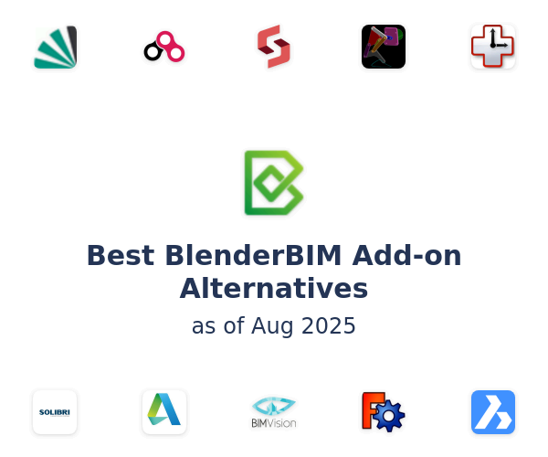 Best BlenderBIM Add-on Alternatives