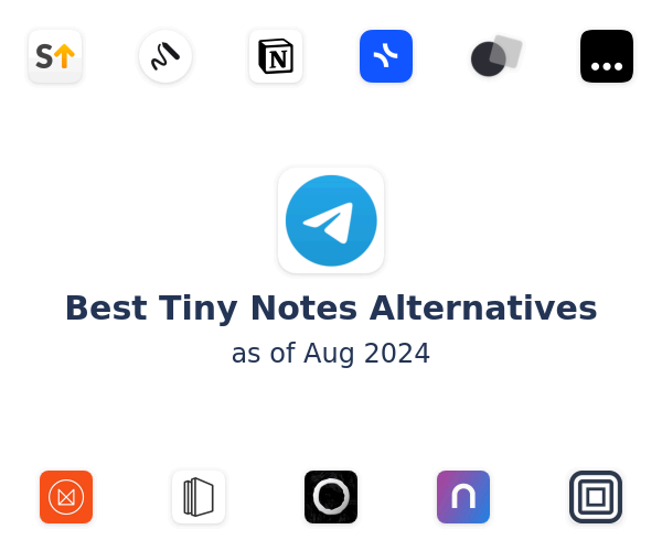 Best Tiny Notes Alternatives